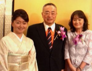 額あじさい2013　池田氏と